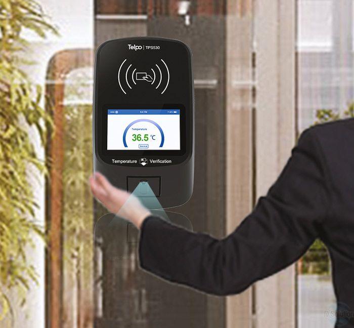BIOMETRICS - ACCESS CONTROL SYSTEM WITH TEMPERATURE CHECK