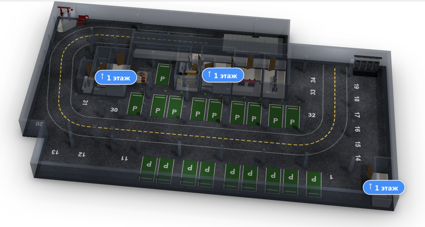 Мы в Merusoft переворачиваем представление об офисе: интерактивная 3D-карта этажа из обычного 2D-плана Мы в Merusoft переворачиваем представление об офисе: интерактивная 3D-карта этажа из обычного 2D-плана
